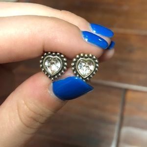 Brighton Heart Shaped Studs